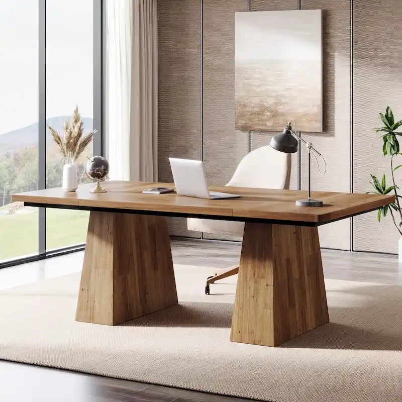 63 Inches Office Desk, Executive Desk for Home Office