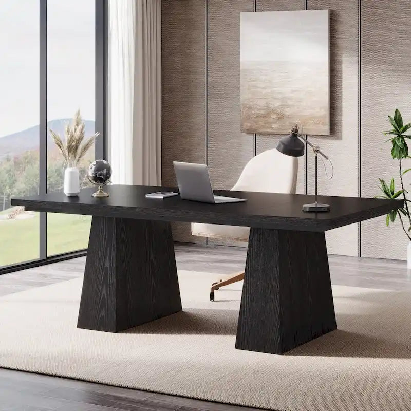 63 Inches Office Desk, Executive Desk for Home Office