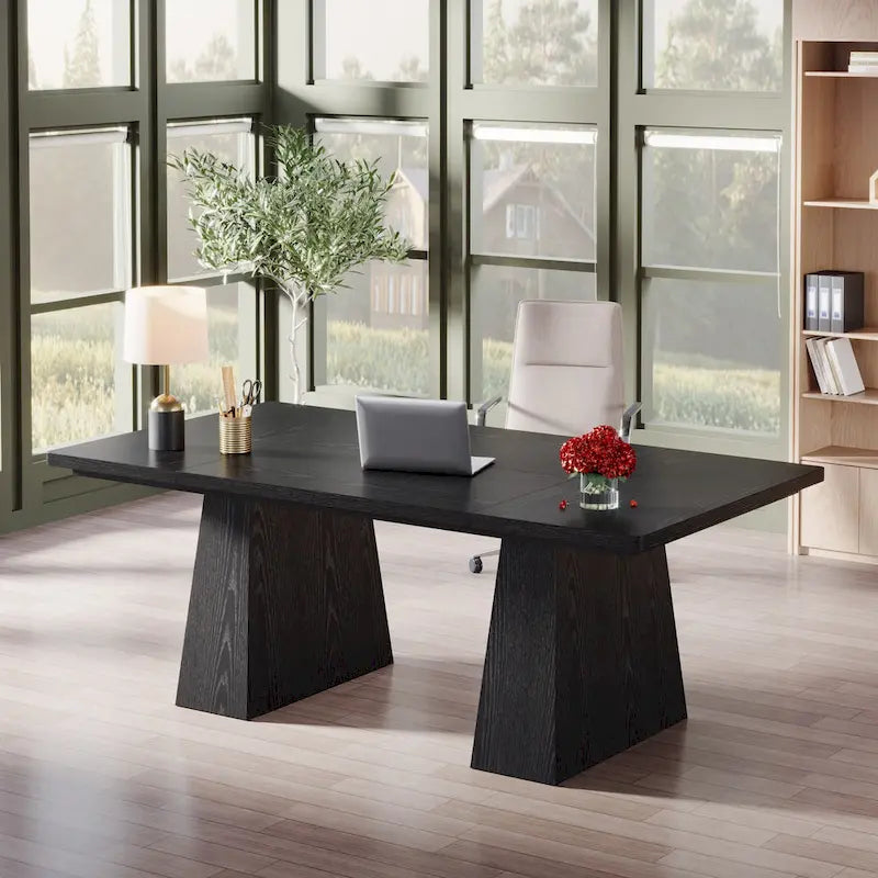 63 Inches Office Desk, Executive Desk for Home Office