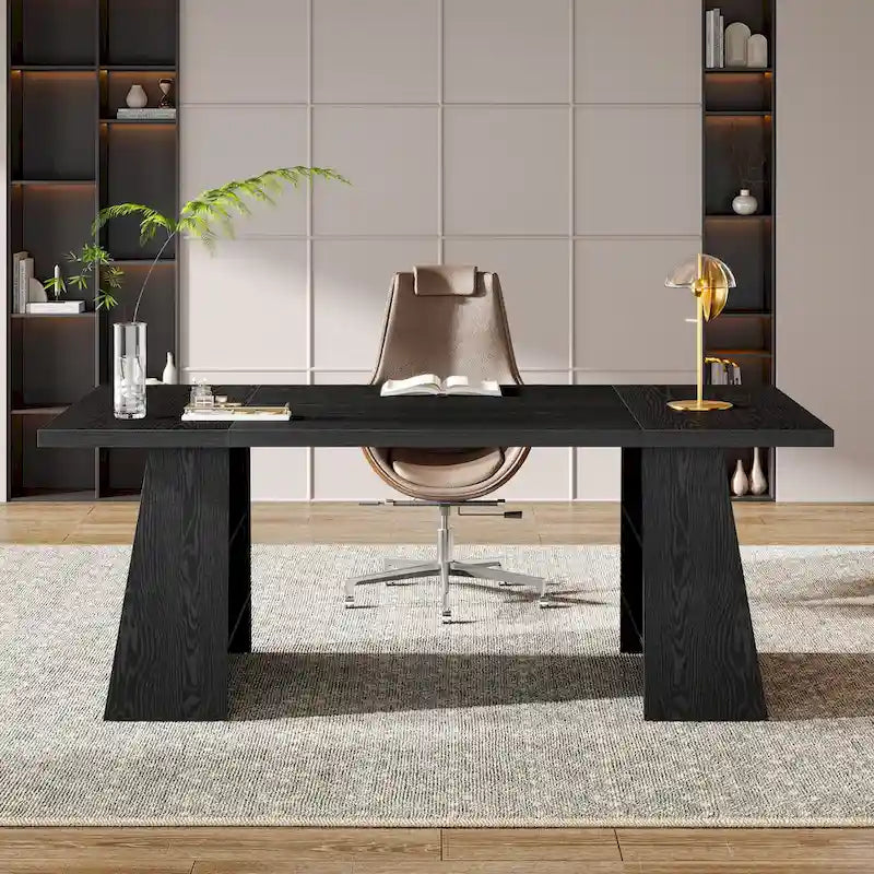 63 Inches Office Desk, Executive Desk for Home Office