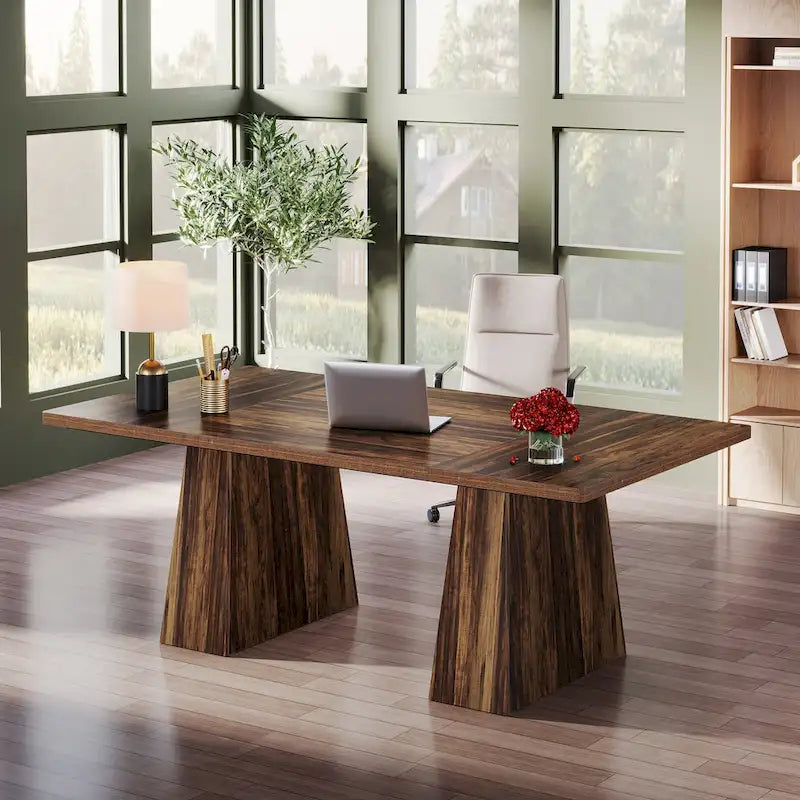 63 Inches Office Desk, Executive Desk for Home Office