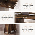63 Inches Office Desk, Executive Desk for Home Office