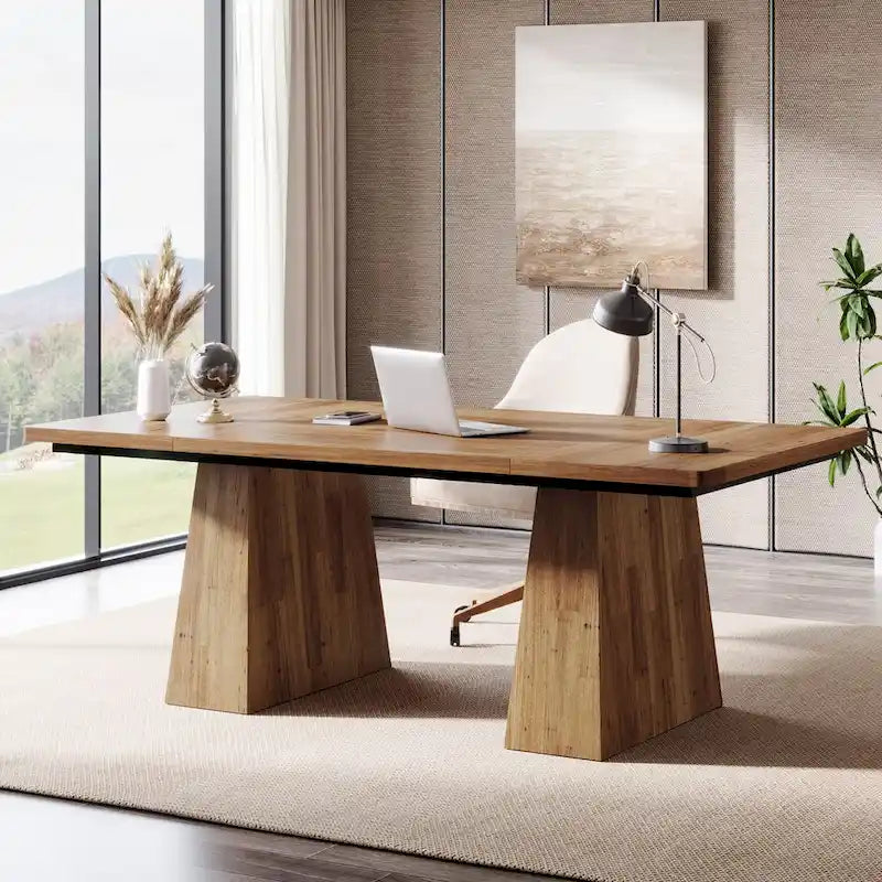 63 Inches Office Desk, Executive Desk for Home Office