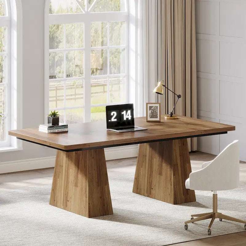 63 Inches Office Desk, Executive Desk for Home Office