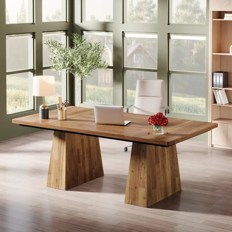 63 Inches Office Desk, Executive Desk for Home Office