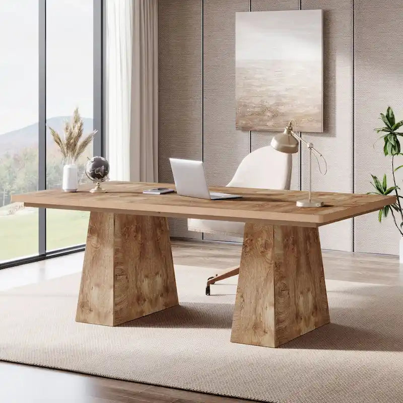 63 Inches Office Desk, Executive Desk for Home Office