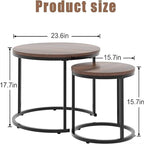 Nesting Coffee Table Rustic