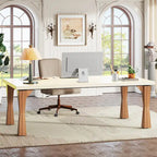 Executive Desk, 71 W x 35 D Large Office Desk, Modern Computer Desk