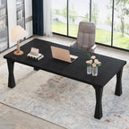 Executive Desk, 71 W x 35 D Large Office Desk, Modern Computer Desk