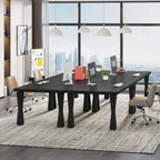 Executive Desk, 71 W x 35 D Large Office Desk, Modern Computer Desk