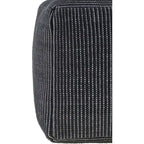 Livabliss Chunky Grid Modern & Contemporary Pouf