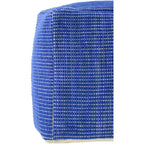 Livabliss Chunky Grid Modern & Contemporary Pouf