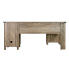 Oxford Farmhouse Rustic Oak L-Shaped Desk