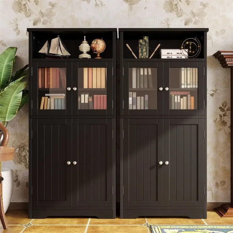 Bathroom Storage Cabinet - 11.78D x 23.6W x 50.4H