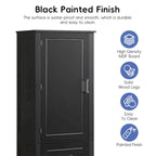 Tall Bathroom Storage Cabinet,Freestanding Storage Cabinet