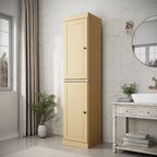 100% Solid Wood 16.5 Bathroom Cabinet with Optional Doors by Palace Imports