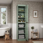 100% Solid Wood 16.5 Bathroom Cabinet with Optional Doors by Palace Imports