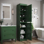 100% Solid Wood 16.5 Bathroom Cabinet with Optional Doors by Palace Imports