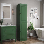 100% Solid Wood 16.5 Bathroom Cabinet with Optional Doors by Palace Imports