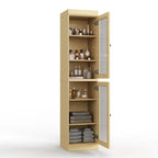 100% Solid Wood 16.5 Bathroom Cabinet with Optional Doors by Palace Imports