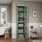 100% Solid Wood 16.5 Bathroom Cabinet with Optional Doors by Palace Imports
