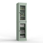 100% Solid Wood 16.5 Bathroom Cabinet with Optional Doors by Palace Imports
