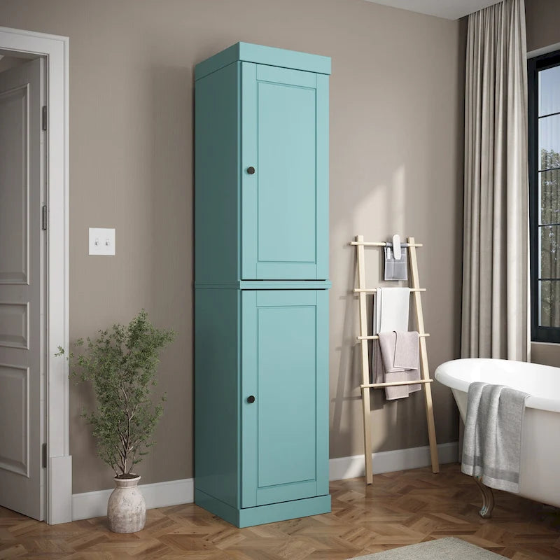 100% Solid Wood 16.5 Bathroom Cabinet with Optional Doors by Palace Imports