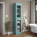 100% Solid Wood 16.5 Bathroom Cabinet with Optional Doors by Palace Imports