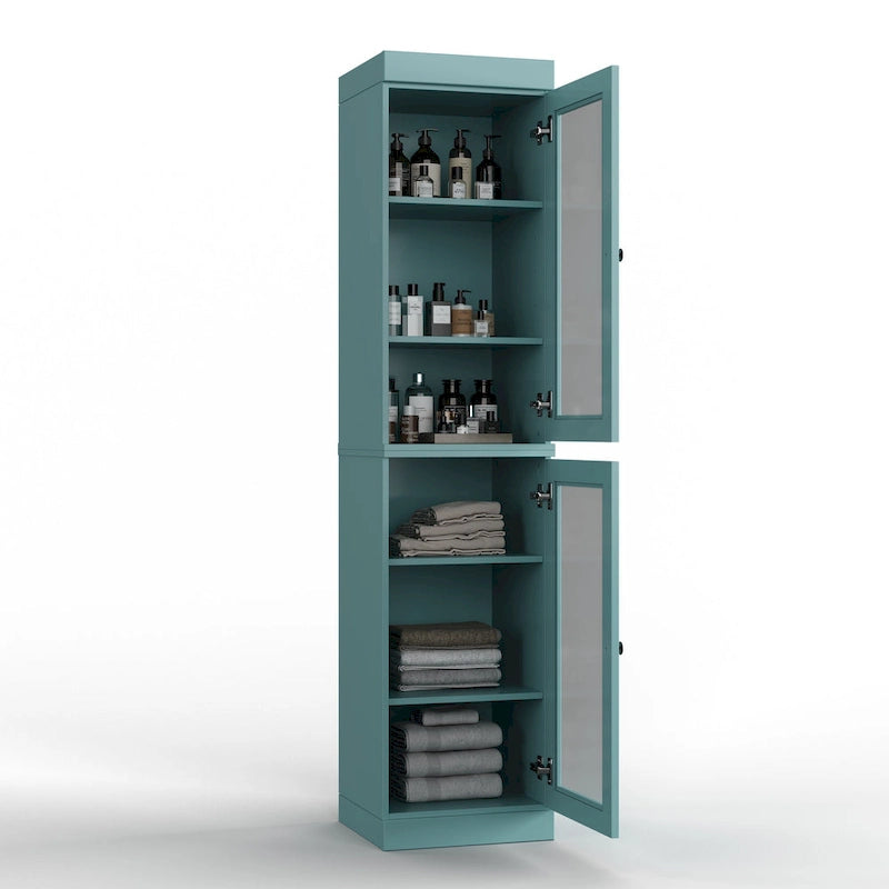 100% Solid Wood 16.5 Bathroom Cabinet with Optional Doors by Palace Imports
