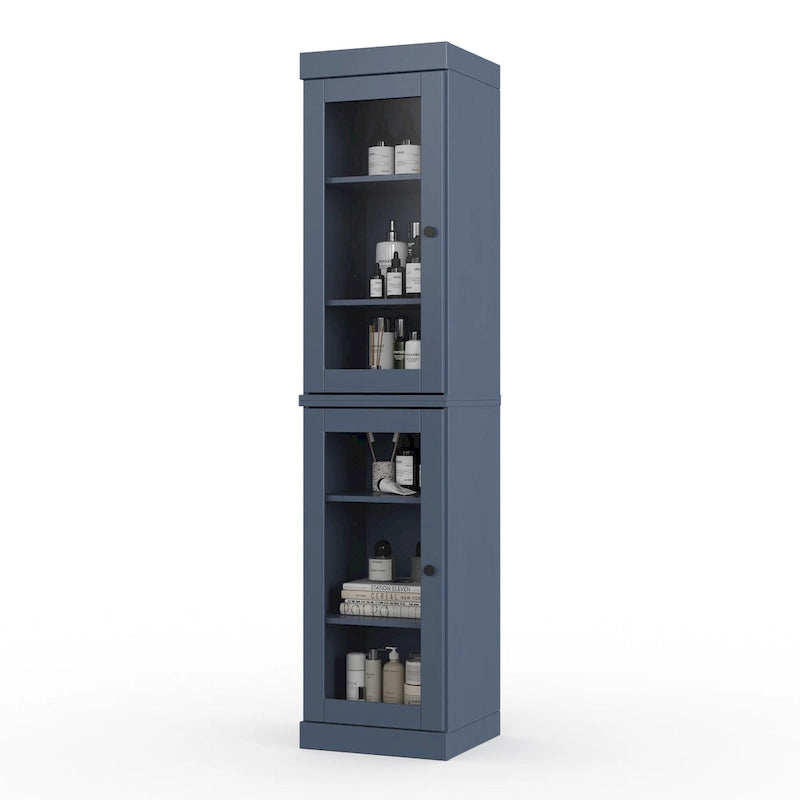 100% Solid Wood 16.5 Bathroom Cabinet with Optional Doors by Palace Imports