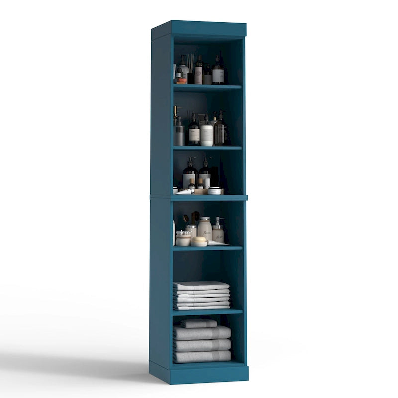 100% Solid Wood 16.5 Bathroom Cabinet with Optional Doors by Palace Imports