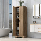 Storage Cabinet with Two Doors for Bathroom - 23.30L * 16.90W * 71.20H