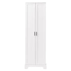 Storage Cabinet with Two Doors for Bathroom - 23.30L * 16.90W * 71.20H