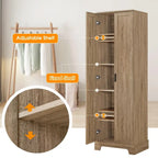 Storage Cabinet with Two Doors for Bathroom - 23.30L * 16.90W * 71.20H