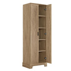 Storage Cabinet with Two Doors for Bathroom - 23.30L * 16.90W * 71.20H