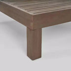 Christopher Knight Home Brava 4pc Wood Patio Chat Set with Cushions