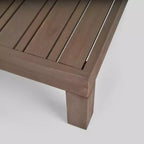 Christopher Knight Home Brava 4pc Wood Patio Chat Set with Cushions