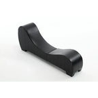 Factory Direct Yoga Chaise Lounge Collection for Stretching & Relaxation Modern Faux Leather Curved Sofa