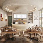 Square Dining Table for 4, 31.5 Industrial Dinner Table for Small Space