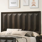 Furniture of America Uppon Transitional Espresso Wood 3-Piece Panel Bedroom Set