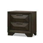 Furniture of America Uppon Transitional Espresso Wood 3-Piece Panel Bedroom Set