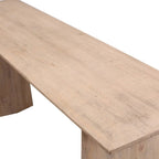 Console Atrani 78 po en bois patiné naturel