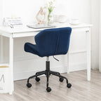 Diamond Tufted Adjustable Swivel Office Chair for Office Room