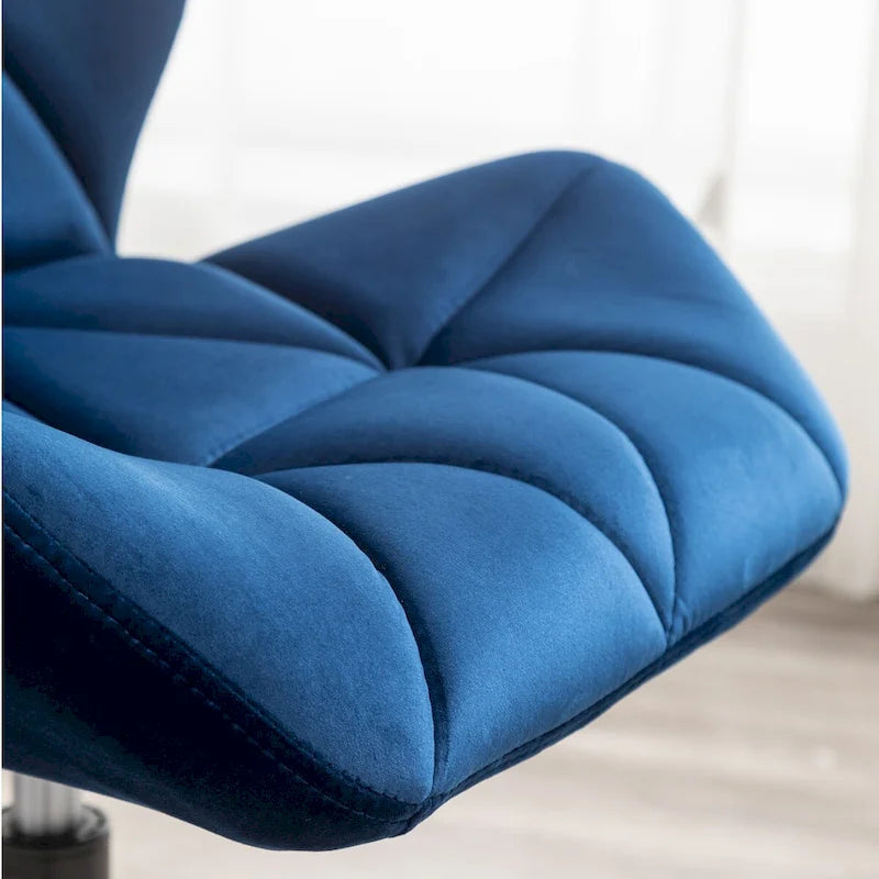 Diamond Tufted Adjustable Swivel Office Chair for Office Room