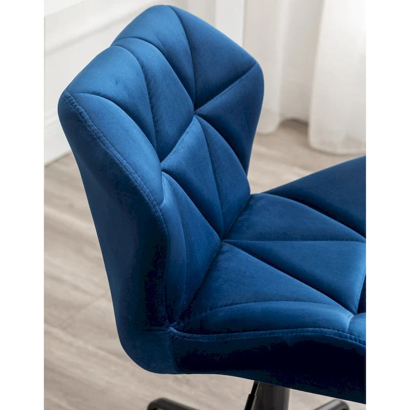 Diamond Tufted Adjustable Swivel Office Chair for Office Room