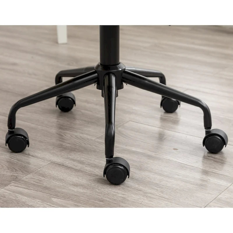 Diamond Tufted Adjustable Swivel Office Chair for Office Room