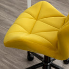 Diamond Tufted Adjustable Swivel Office Chair for Office Room