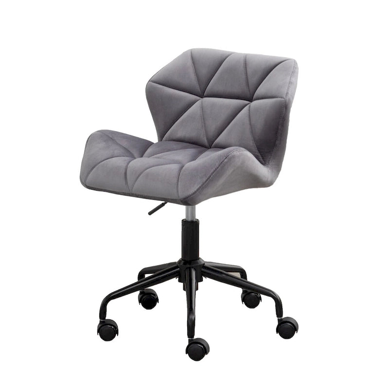 Diamond Tufted Adjustable Swivel Office Chair for Office Room