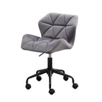 Diamond Tufted Adjustable Swivel Office Chair for Office Room