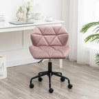 Diamond Tufted Adjustable Swivel Office Chair for Office Room
